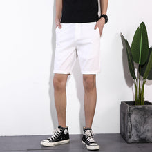 Load image into Gallery viewer, Men's Casual Cotton Solid Color Shorts - WAlMYe #