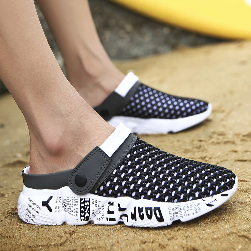 Outdoor half drag sandals men - WAlMYe #