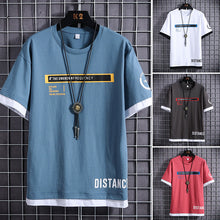 Load image into Gallery viewer, Fashion letter printed cotton short sleeve - WAlMYe #