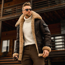 Load image into Gallery viewer, Winter Jacket Mens Military Fleece Warm Jackets Male Fur Collar Coats Army Tactical Jacket