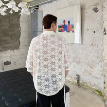 Load image into Gallery viewer, Men's Fashion Sexy Loose Lace Shirt Top - WAlMYe #