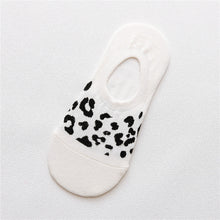 Load image into Gallery viewer, Spring And Summer Silicone Non-Slip Leopard Print Invisible Socks - WAlMYe #