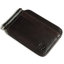 Load image into Gallery viewer, Small Round Elephant Leather Card Holder - WAlMYe #