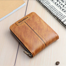 Load image into Gallery viewer, Fashion Men'S Short Wallet, Classic Hot Style, Horizontal Style, Large Capacity Zipper, Multi-Card Business Wallet - WAlMYe #