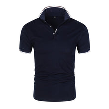 Load image into Gallery viewer, Men's POLO Shirt Short Sleeve T-Shirt Lapel Solid Color - WAlMYe #