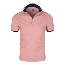 Load image into Gallery viewer, Men's POLO Shirt Short Sleeve T-Shirt Lapel Solid Color - WAlMYe #