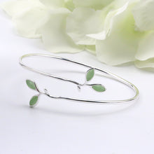Load image into Gallery viewer, Simple And Handmade Tree Leaf Green Opal Bracelet - WAlMYe #