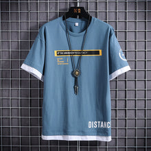 Load image into Gallery viewer, Fashion letter printed cotton short sleeve - WAlMYe #