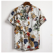 Load image into Gallery viewer, New Men's Hot-selling Floral Short Sleeve Shirt - WAlMYe #