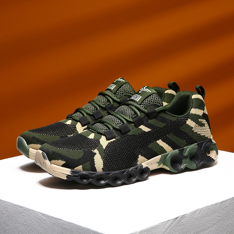 Camouflage ultralight running shoes - WAlMYe #