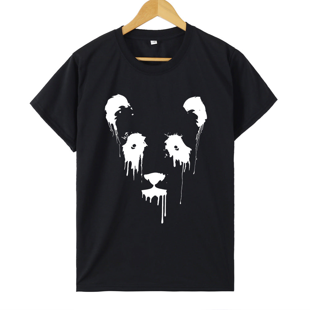 Short sleeve round neck men's T-shirt - WAlMYe #