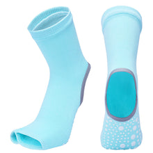 Load image into Gallery viewer, Women's Mid Tube Yoga Socks Half Finger And Split Finger - WAlMYe #