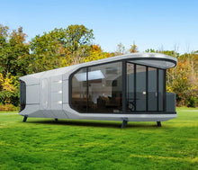 Load image into Gallery viewer, Prefab House space capsule bed hotel cabin prefab modular house camping capsule container home folding tiny Capsule House - WAlMYe #