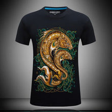 Load image into Gallery viewer, 3D printed short sleeve men's T-shirt - WAlMYe #