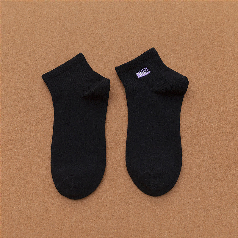 Female candy color boat socks - WAlMYe #