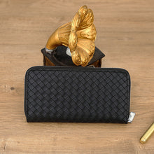 Load image into Gallery viewer, Men's Simple Leather Woven Pattern Wallet - WAlMYe #