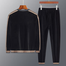 Load image into Gallery viewer, Men's personality embroidery sweater suit - WAlMYe #