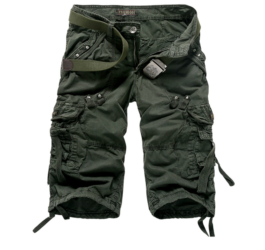 Workwear Shorts Multi-pocket Pants - WAlMYe #
