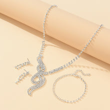 Load image into Gallery viewer, Fashion Bride Bridesmaid Jewelry Set Luxury 3-piece Set - WAlMYe #