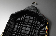 Load image into Gallery viewer, Men's Velvet Stand Collar Casual Trouser Suit - WAlMYe #