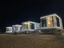 Load image into Gallery viewer, Prefab House space capsule bed hotel cabin prefab modular house camping capsule container home folding tiny Capsule House - WAlMYe #