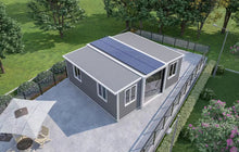 Load image into Gallery viewer, Luxury Prefab Modular 20ft 40ft Folding Expandable Container House Office Foldable Expandable Mobile Home With Toilet Bathroom - WAlMYe #