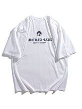 Load image into Gallery viewer, Printed Short-sleeved T-shirt Men's Bottoming Shirt Pure Cotton Loose Half Sleeves - WAlMYe #