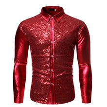 Load image into Gallery viewer, Youth cool sequin bronzing dance clothes - WAlMYe #