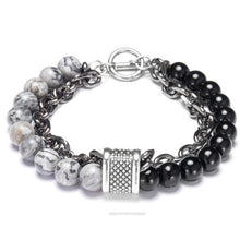 Load image into Gallery viewer, Beaded Chain Double Bracelet Bracelet - WAlMYe #