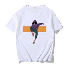 Load image into Gallery viewer, Short-sleeved T-shirt Men's All-match Loose Print Round Neck Japanese Style - WAlMYe #