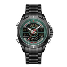 Load image into Gallery viewer, Dual Display Movement Luminous Week Calendar Chronograph Multi-function Men's Watch - WAlMYe #