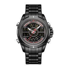 Load image into Gallery viewer, Dual Display Movement Luminous Week Calendar Chronograph Multi-function Men's Watch - WAlMYe #