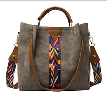 Load image into Gallery viewer, European And American Simple Ribbon Mother Bag Portable Shoulder Crossbody Bag Two-piece Set - WAlMYe #