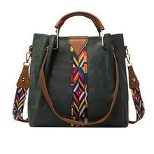 Load image into Gallery viewer, European And American Simple Ribbon Mother Bag Portable Shoulder Crossbody Bag Two-piece Set - WAlMYe #