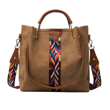 Load image into Gallery viewer, European And American Simple Ribbon Mother Bag Portable Shoulder Crossbody Bag Two-piece Set - WAlMYe #