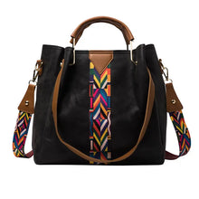 Load image into Gallery viewer, European And American Simple Ribbon Mother Bag Portable Shoulder Crossbody Bag Two-piece Set - WAlMYe #