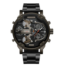 Load image into Gallery viewer, European And American Trendy Big Dial Two-place Personality Watch Men - WAlMYe #