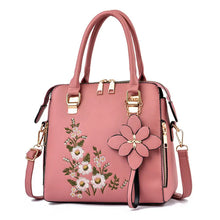 Load image into Gallery viewer, Fashion Flowers Embroidered Handbag Women Shoulder Messenger Bags - WAlMYe #