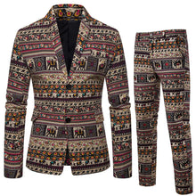 Load image into Gallery viewer, Fashion Men's Ethnic Style Suit Pants Suit - WAlMYe #
