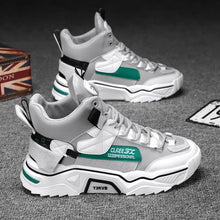 Load image into Gallery viewer, Fashion Men's Sports And Leisure Color Matching High-top Shoes - WAlMYe #