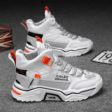 Load image into Gallery viewer, Fashion Men's Sports And Leisure Color Matching High-top Shoes - WAlMYe #