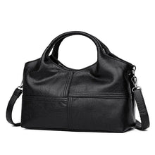 Load image into Gallery viewer, Lightweight Splicing Soft Leather Large Capacity Fashionable Mother Bag - WAlMYe #