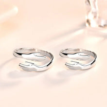 Load image into Gallery viewer, Liming S925 Sterling Silver Hands Ring Simple Personality Ring - WAlMYe #