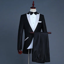 Load image into Gallery viewer, Male Dress Wedding Photo Groom Small Tuxedo Suit Suit - WAlMYe #