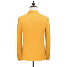 Load image into Gallery viewer, Male Host Two-piece Large Size Solid Color Suit - WAlMYe #