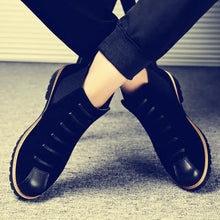 Load image into Gallery viewer, Martin Boots Men's Short Boots Chelsea Leather Boots - WAlMYe #