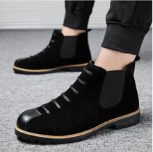 Load image into Gallery viewer, Martin Boots Men's Short Boots Chelsea Leather Boots - WAlMYe #