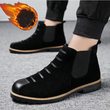 Load image into Gallery viewer, Martin Boots Men's Short Boots Chelsea Leather Boots - WAlMYe #