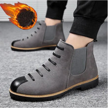 Load image into Gallery viewer, Martin Boots Men's Short Boots Chelsea Leather Boots - WAlMYe #