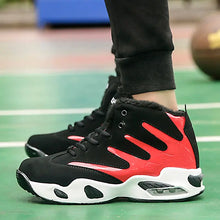 Load image into Gallery viewer, Men Sneakers Winter Plush Snow Boots Man Air Cushion Sport Shoes Zapatillas Hombre Deportiva Outdoor Men's Hiking Trekking Shoes - WAlMYe #